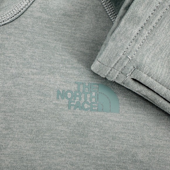 The North Face Womens Full Zip Fleece Lined Jacket Light Green Size L - Picture 4 of 11